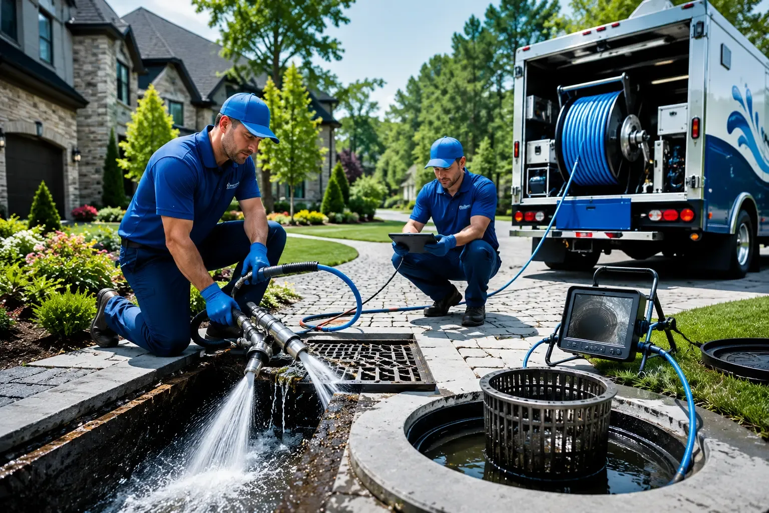 Local outdoor drain cleaning professionals in Alexander, IA
